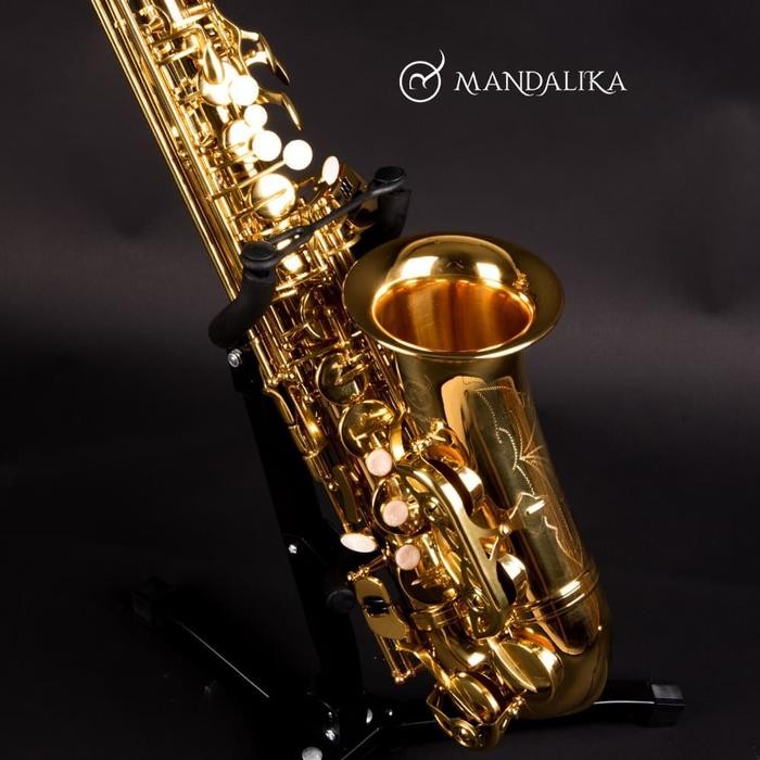 Saxophone Alto Mandalika Original Impor Taiwan Full Set Hardcase