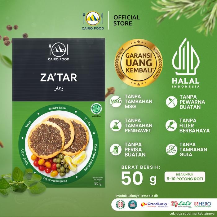 

Stok Baru Bumbu Za'tar - Cairo Food