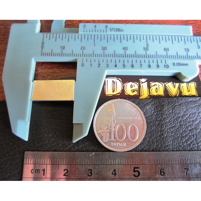 

New Magnet Neodymium / putih kotak 10 x 20 x 1,5mm