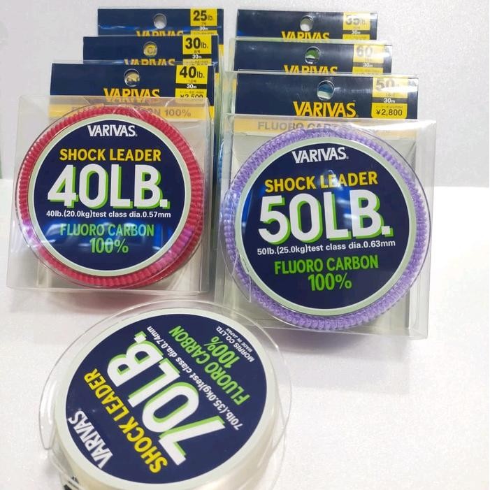 SENAR VARIVAS SHOCK LEADER 30M (TERBAIK) (TERBARU) (TERMURAH)