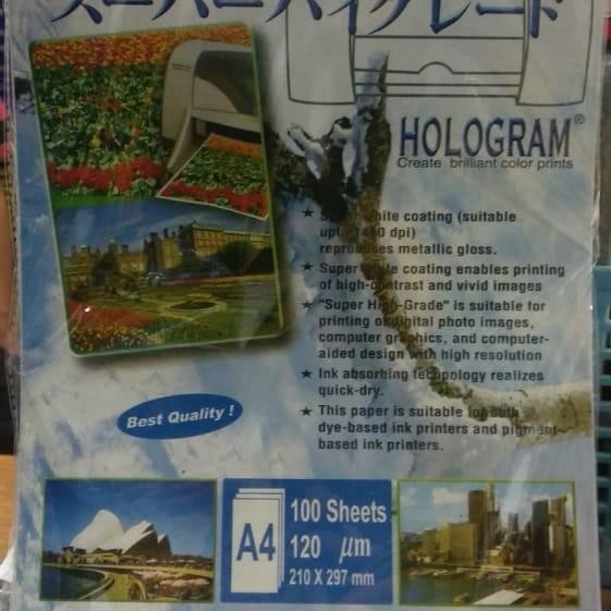

inkjet paper A4 120 gsm isi 100 lembar