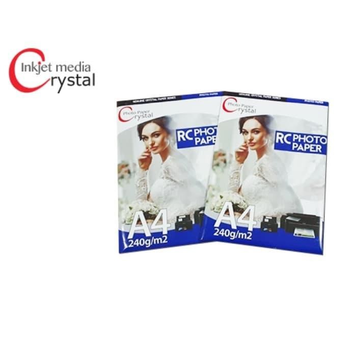 

CRYSTAL LUSTER PHOTO PAPER A4 KERTAS FOTO 20 SHEET