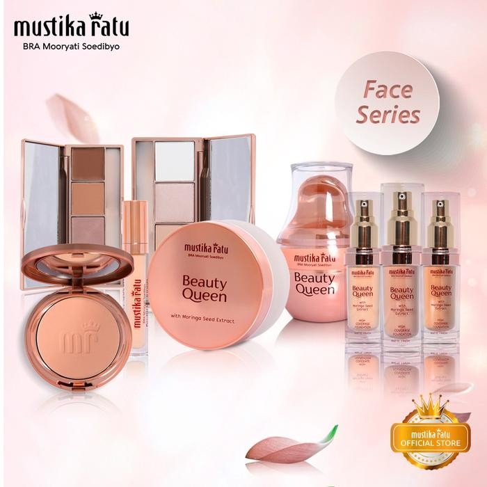 Pilihan- Beauty Queen High Coverage Foundation Matte Finish Spf30 Mustika Ratu