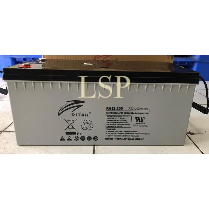 Gercep Aki Ritar Vrla 12V 200Ah Terlariss 