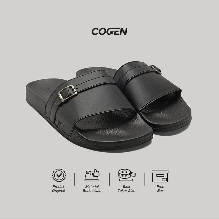Brodo - Sandal Slop Pria Slide - Djani Series Sendal Shoes Selop Karet