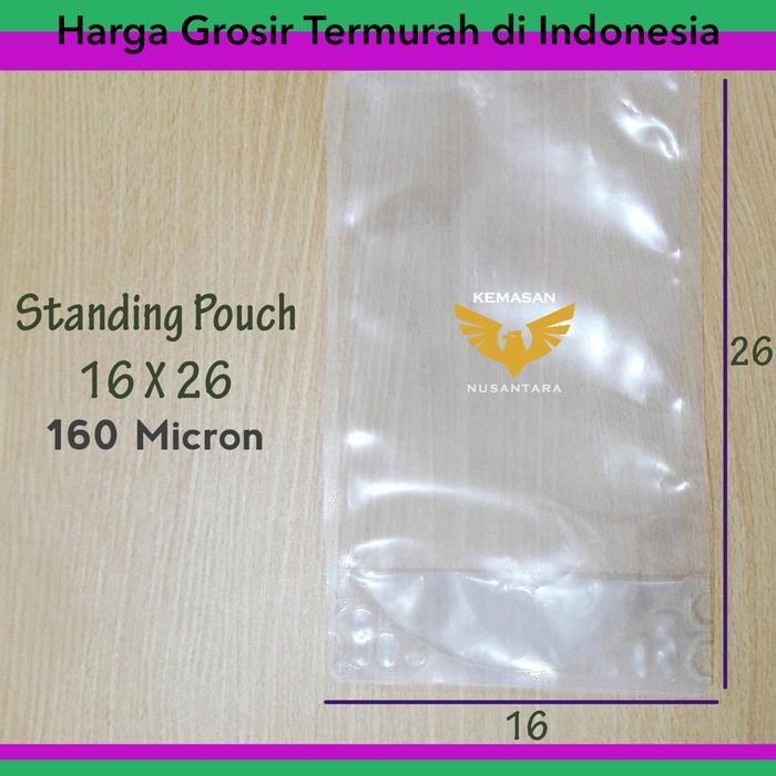 Standing Pouch 16 x 26cm, Kemasan Pouch, Kemasan Minyak, Plastik Cair