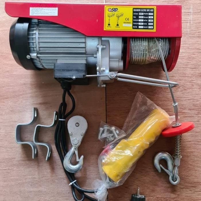 MINI ELECTRIC HOIST 800KG ELEKTRIK HOIST 800 KG