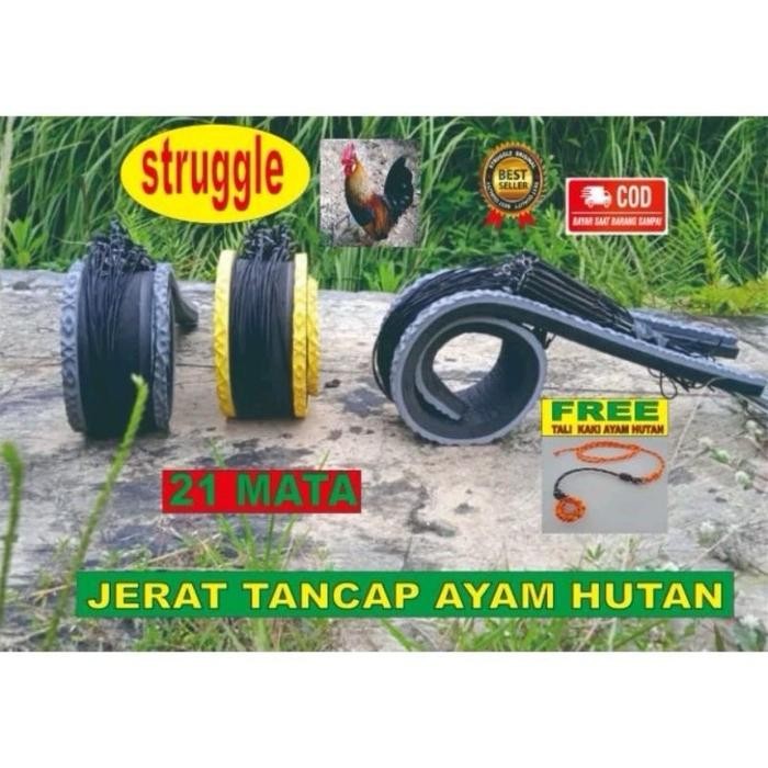 JERAT RACIK TANCAP AYAM HUTAN 25 TIANG