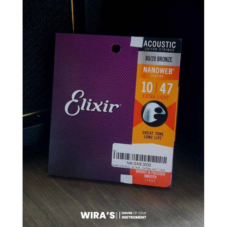 Senar Gitar Akustik Elixir 11002
