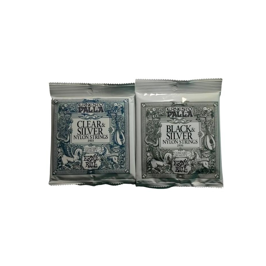 Senar Gitar Klasik Ernie Ball Ernesto Palla 2403 Clear Nylon