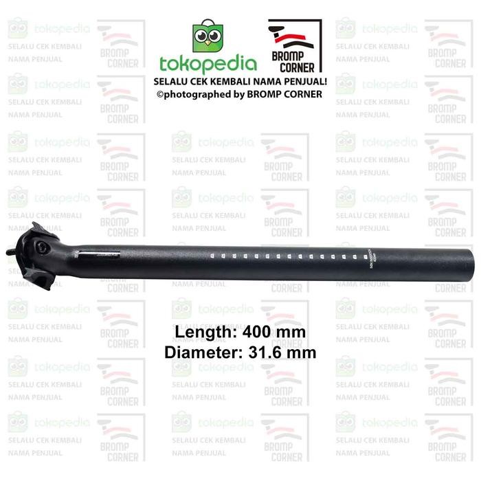 ENTITY SEATPOST EXPERT 31.6 X 400 MM