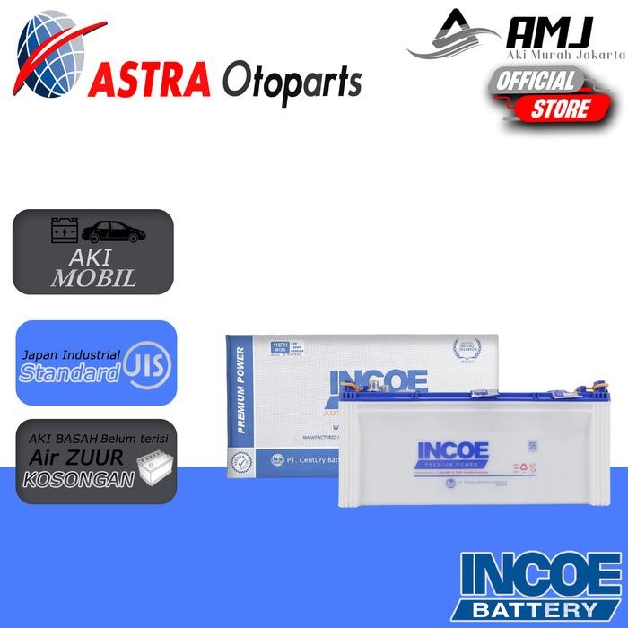 Incoe Premium Astra Aki Hino Bus N120 - 120Ah Aki Basah