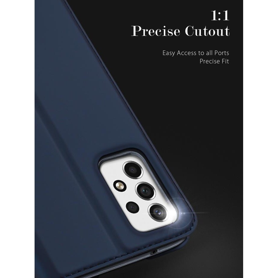 Dux Ducis Case Compatible for Samsung A13 A23 A33 A53 A73 - Original Premium Flip Leather Casing *