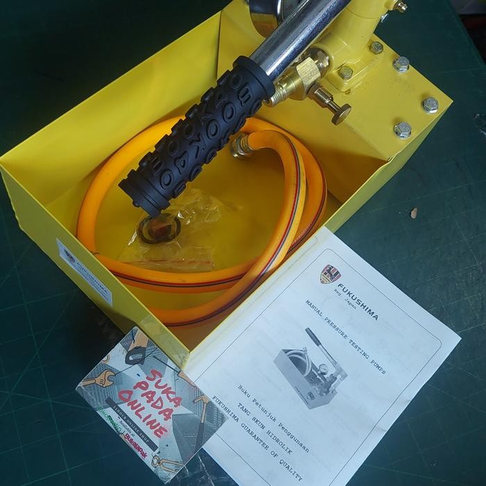 Terlaris Testpump manual alat tes pipa tekan Fukushima SALE