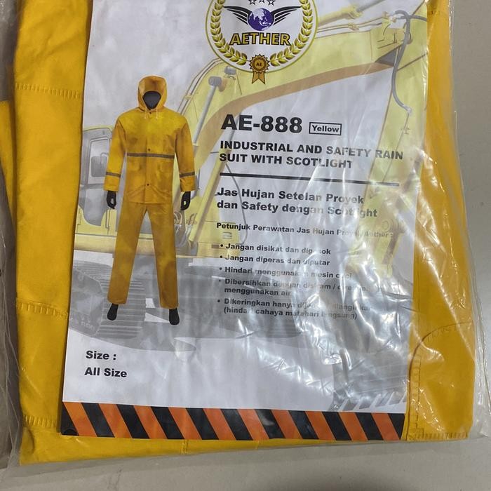 Jas Hujan Suit ject Blue Navy Merk Layar 118-SRS-B-LT