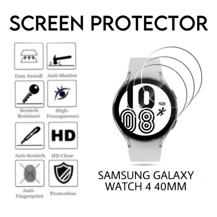 Terlaris ANTI GORES TEMPERED PROTECTOR SCREEN SMART WATCH FOR SAMSUNG GALAXY 4 40MM SALE
