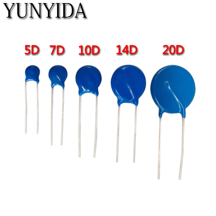 IMPORT 10pcs/lot Varistor 10D270K 10D330K 10D390K 10D470K 10D241K 10D391K 10D431K 10D471K 10D561K
