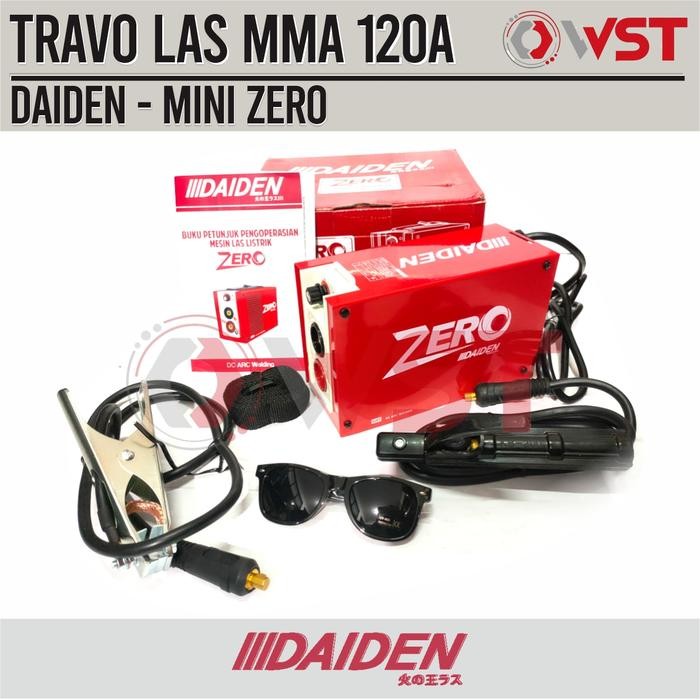 DAIDEN Travo Las Inverter Mini ZERO 120A - Mesin las mini - Trafo Las