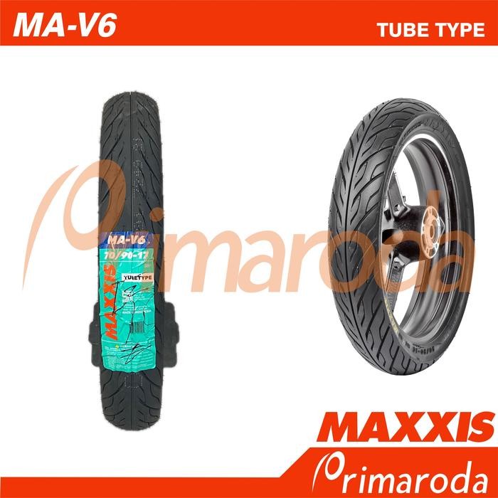 Ban motor MAXXIS MA-V6 70/90 Ring 17 70/90-17 Tube Type