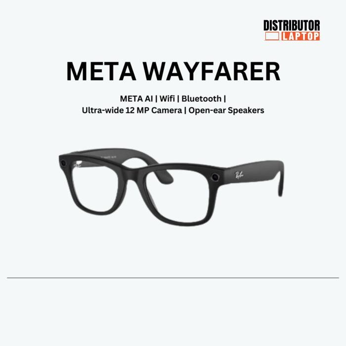 Ray-Ban Meta Wayfarer Smart Glasses RayBan Kacamata Pintarca