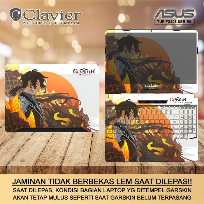 Cover Garskin Laptop Asus TUF FX505 FX505D FX505DT FX505DY Fullbody