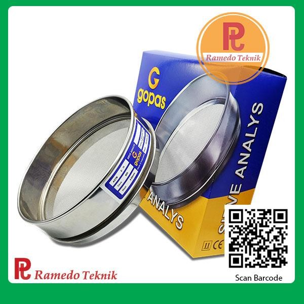 Sieve Analys Test Mesh 4 - Saringan Ayakan 4.75 Micron - Saringan Mesh