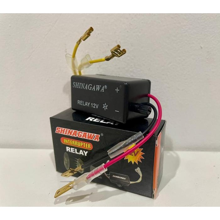 Denso Otoparts - Relay Klakson Interrupter Bunyi Putus Putus 12V 24V Relay Modul Interupter 12 Volt