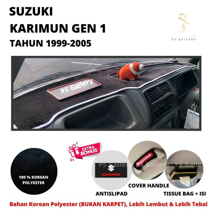 Alas Dasbor Mobil Karimun Kotak Aksesoris Cover Dashboard Premium