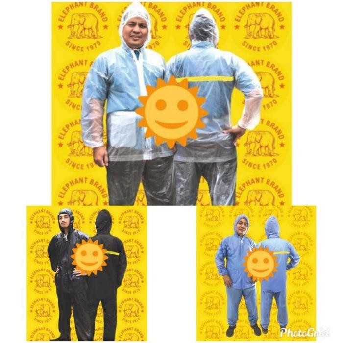 jas hujan jaket celana hemat elephant brand