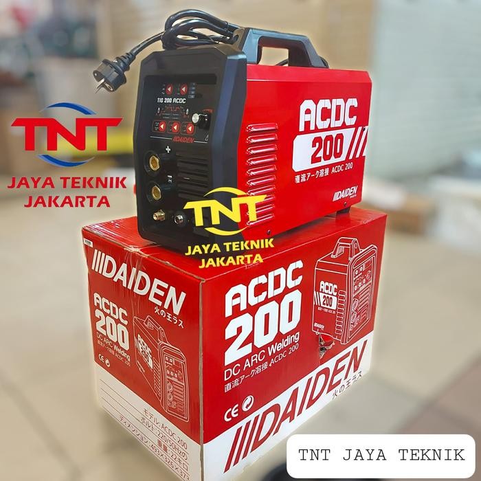 Hemat Mesin Las Argon Tig Daiden 200 Ac Dc Travo Las Daiden Tig 200 Acdc Terlariss 