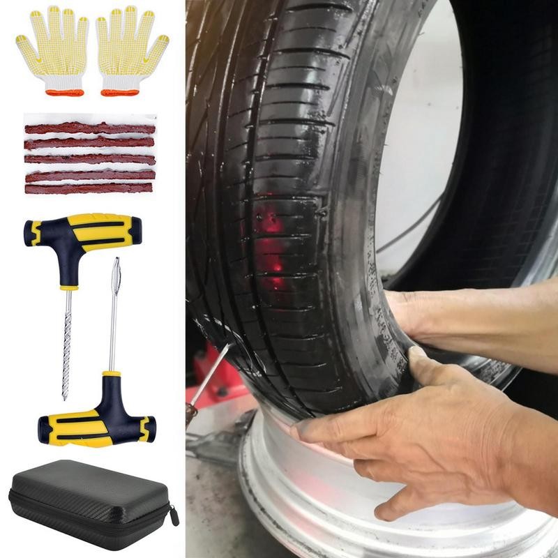 Tire Repair Kit Car Tire Repair Kit Puncture Plug Tools Tyre Puncture