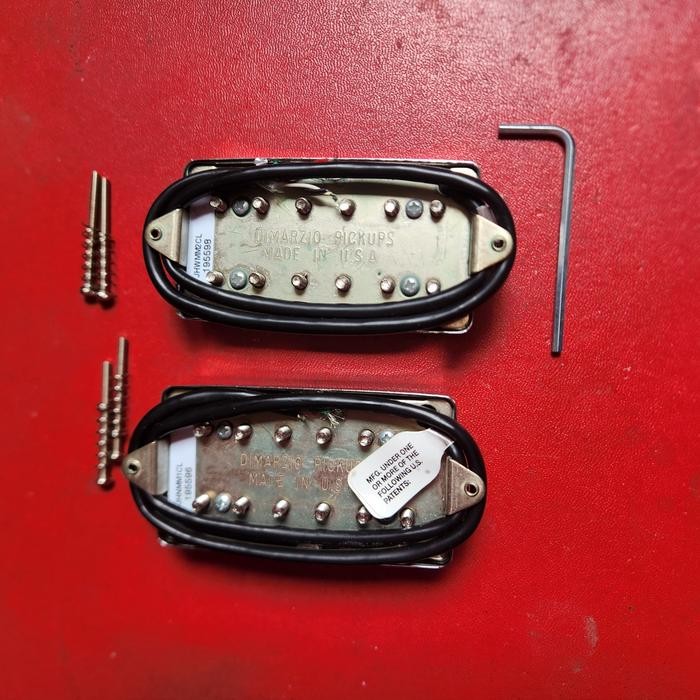 Pickup DiMarzio Mark Morton Signature Dominion Bridge & Neck. CROME.