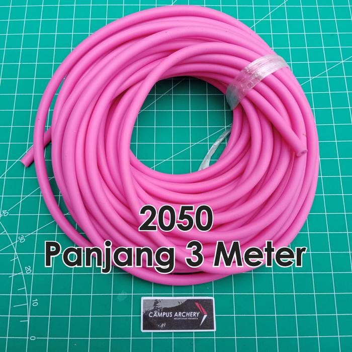 q9v5- Karet Ketapel 5Mm 2050 Pink Panjang 3 M