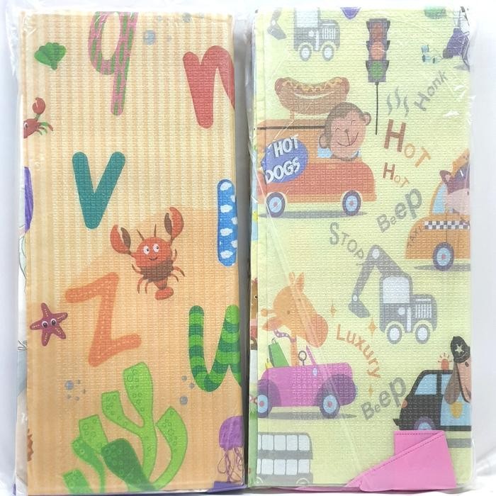 PLAYMAT BAYI / KARPET SERBAGUNA FOAM LIPAT SHIMANO + FREE TAS UK 180 X 200