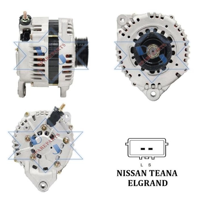 Jual Dinamo Ampere Alternator Nissan Teana 230Jm J31 2.3 3.5 '03-08 Elgrand Kode 050