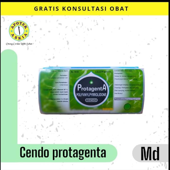 lxek- Cendo Protagenta Md Minidose Strip Tetes Mata