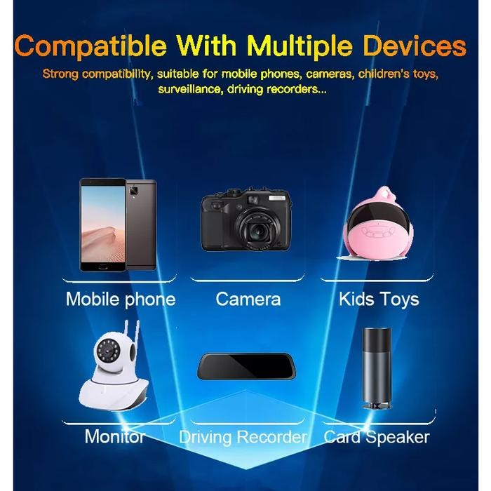 m2zv- Yamiya Kartu Memori Sd Universal Original Kartu Micro Kartu 128Gb 64Gb 32Gb Otg