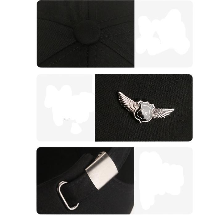 aayk- Baseball Cap : Metal Wings - Topi Baseball Topi Pria Topi Wanita