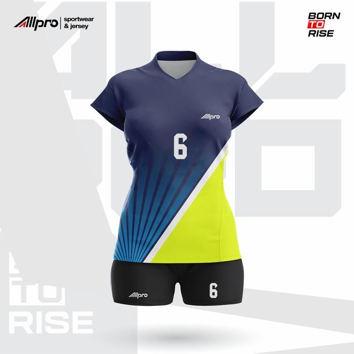 TERMURAH PRO Baju Voli Wanita Setelan Voli cewek Printing Baju Voli Cewek Printing Jersey Voly Sport