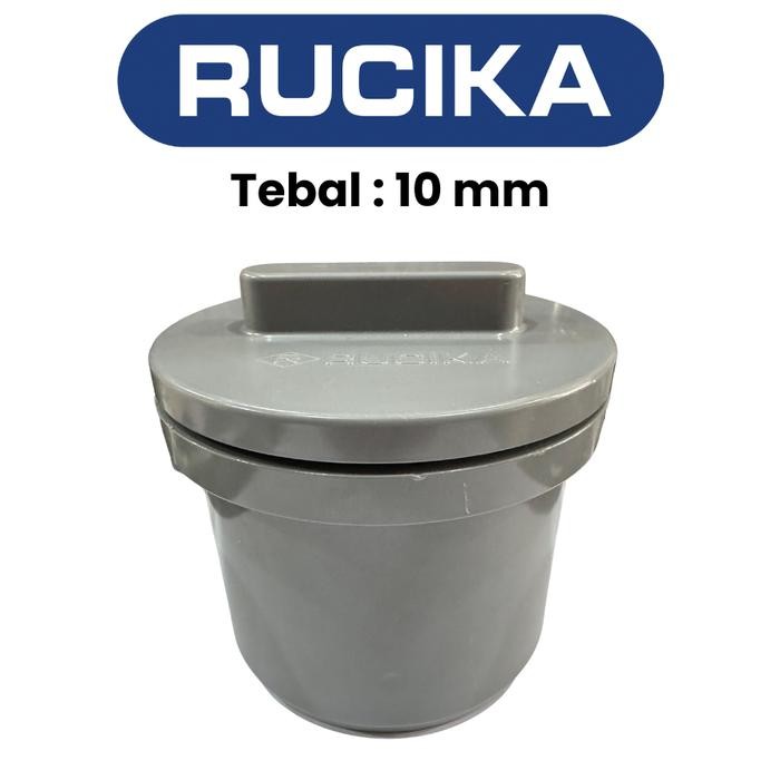 RUCIKA CLEAN OUT 4 IN AW CO 4" AW RUCIKA PVC TUTUP SEPTIC TANK RUCIKA 4" AW