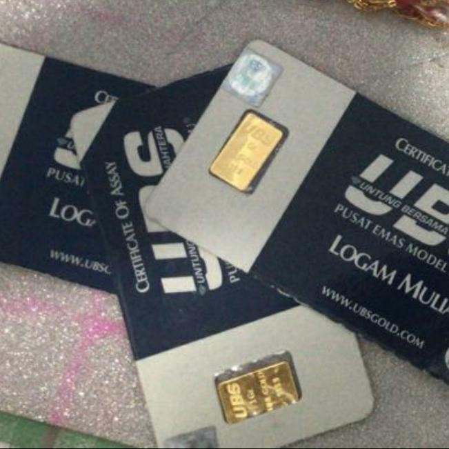 Ubs 1 Gram Logam Mulia