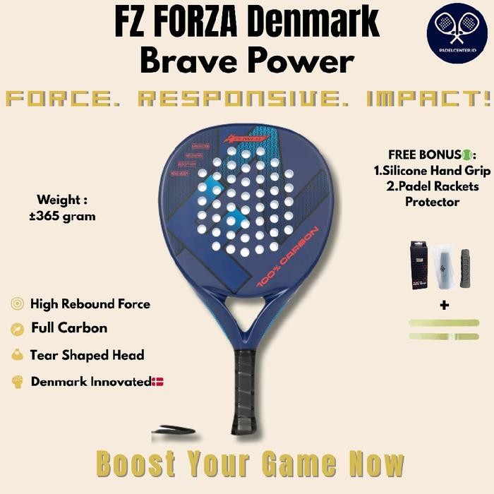FZ Forza Brave Power Series Full Carbon Padel Racket
