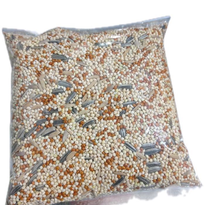 PAKAN BURUNG LOVEBIRD MILET CAMPUR KILOAN BERAT 500g
