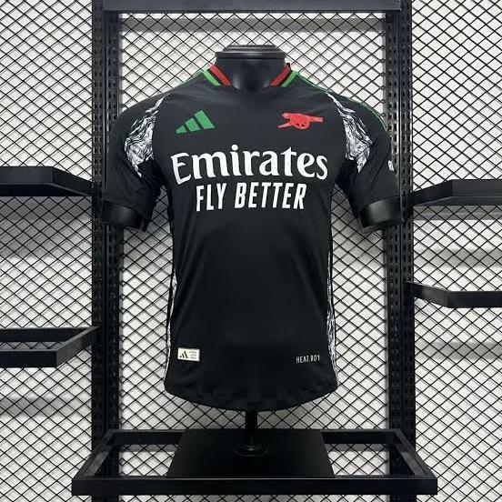 Big Size 5Xl 6Xl Jersey Bola Go Arsenal Hitam Saka Terbaru 