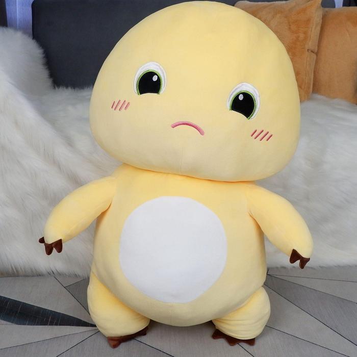 NEW BONEKA DON DON DINO KUNING JUMBO SQUISHY YELLOW DINOSAURUS LUCU MAINAN ANAK COWO CEWE HADIAH