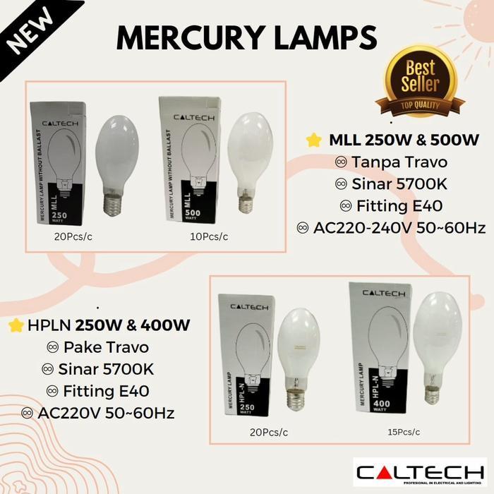 (PROMO) LAMPU MERCURY ML 500W 500 WATT