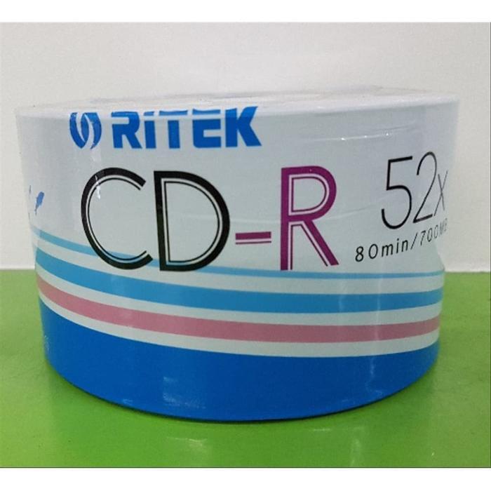 CD-R RITEX 1 BOX ISI 50 PCS/ ISI 50 KEPING