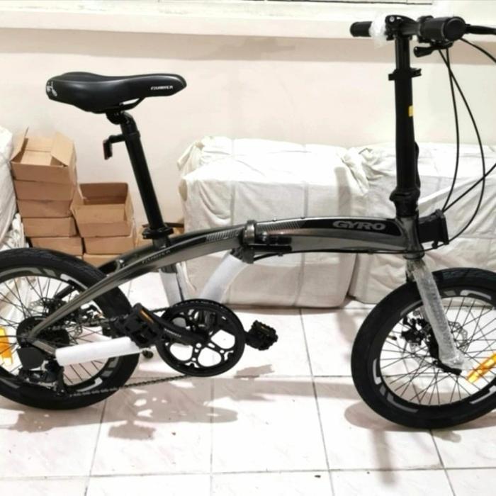 Sepeda lipat Elegan terbaru Gyro 20 inch