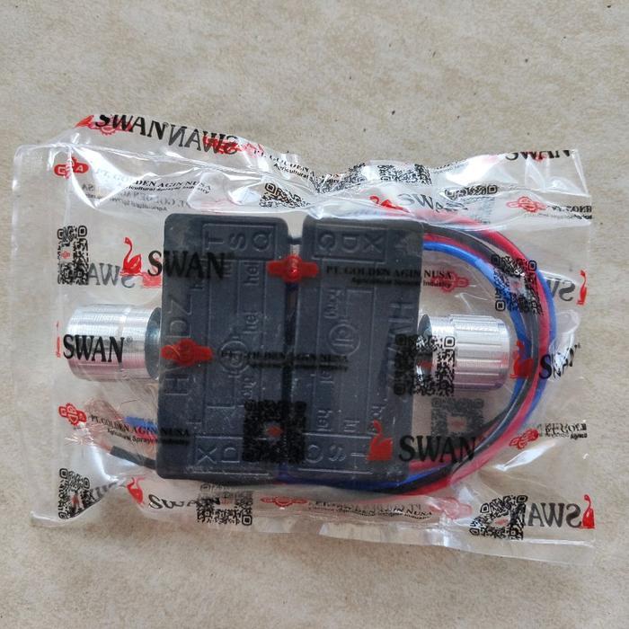 SWAN Potensio Sprayer Cas Baterai Elektrik Pompa Air Water Pump DC 12 Volt