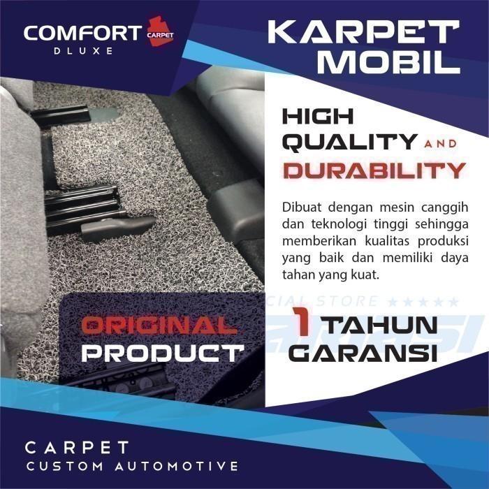 VW Scirocco Karpet Mobil Coil PVC Comfort Deluxe 12mm Custom